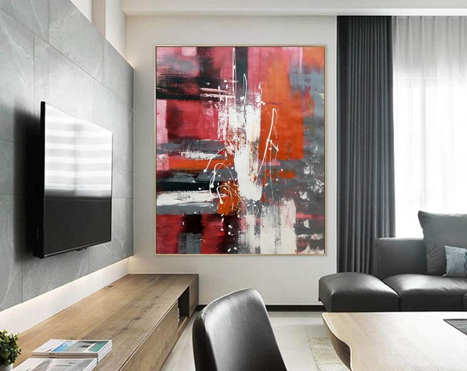 red artwork